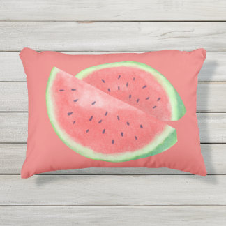 Stilvoller Lachs Watermelon Außenbereich Ausgezeic Kissen Für Draußen