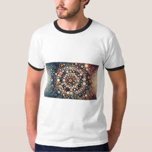 "Stilvoller Männer bedruckter T - Shirt - Fett Des