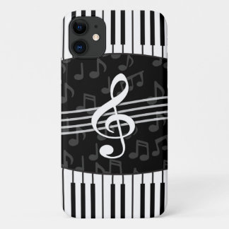 Stilvoller Musiknoten-dreifacher Clef-und Case-Mate iPhone Hülle