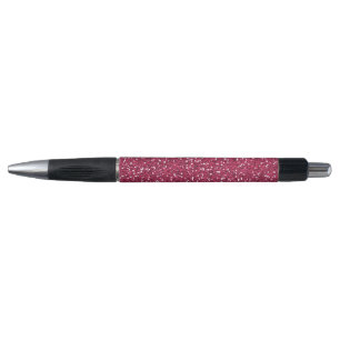 Stilvoller rosa Glitzer Kugelschreiber