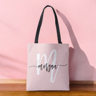 Stilvoller Rosa Moderner Schriftzug Weibliches Mon