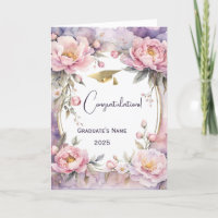 Stilvoller Rosa-Peony-Oval-Rahmen-Abschluss