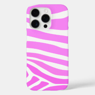 Stilvoller rosa Zebra-Druck iPhone 16 Pro Hülle