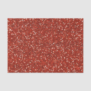 Stilvoller   roter Glitzer Seidenpapier