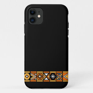 Stilvoller Schwarzafrikanerkunstmuster iphone 5 11 Hülle