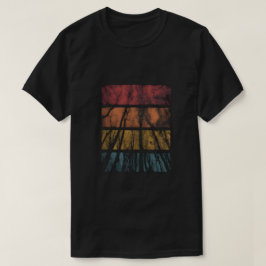 Stilvoller Sonnenuntergang Grafik T - Shirt für di