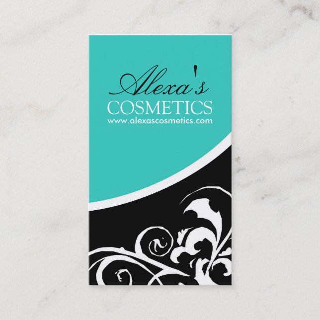 Stilvoller Strudel:: Visitenkarte (Vorderseite)