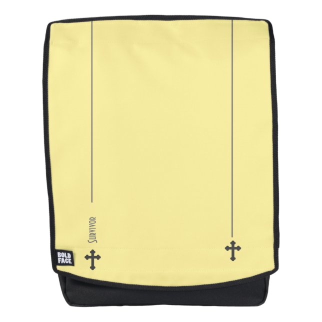 Stilvoller Survivor Cross Backpack Rucksack (Vorderseite)