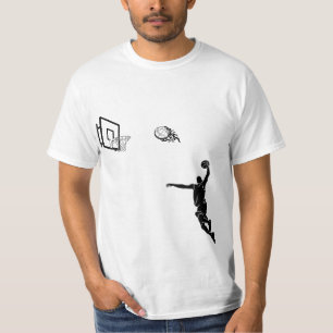 Stilvoller T - Shirt für Basketballfans