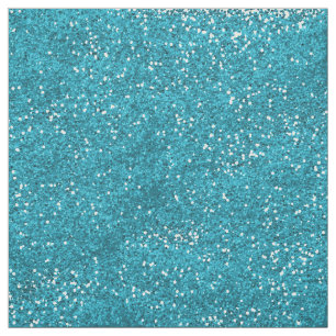 Stilvoller Türkis-Blau-Glitzer Stoff