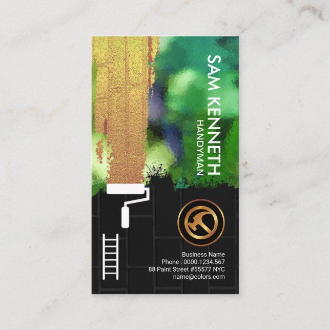 Stilvoller Visitenkarte (Vorderseite)