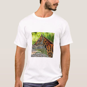"Stilvoller Zebra-Muster Männer-T - Shirt" T-Shirt