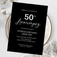 Stilvolles 50. Hochzeitstag