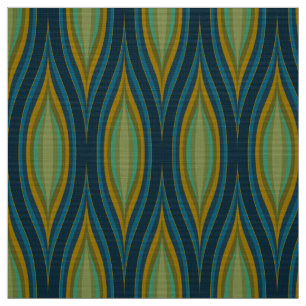stilvolles 70er Mod Retro-Gewebe Stoff