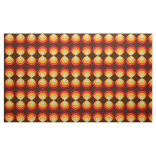 stilvolles 70er Retro Mod-Gewebe Stoff
