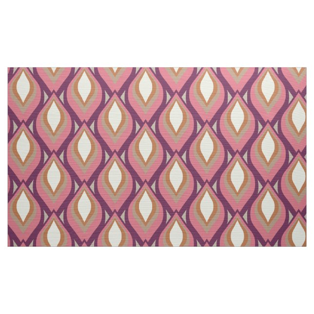stilvolles 70er Retro Mod-Gewebe Stoff (Yard (91,4 cm))