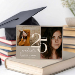 Stilvolles Abschluss Class 2025 Party Einladung