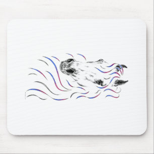 Stilvolles Arabisches Pferd Mousepad