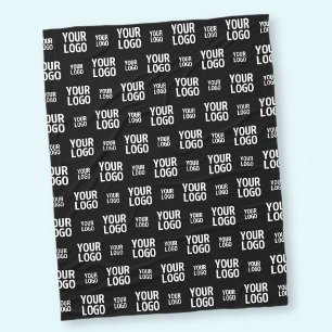 Stilvolles Bild-, Design- oder Geschäftslogo-Muste Fleecedecke