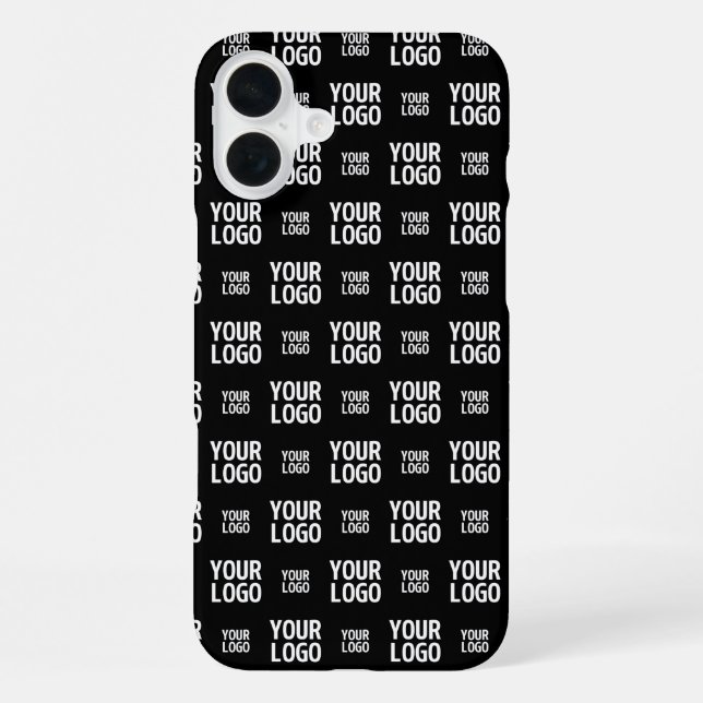 Stilvolles Bild-, Design- oder Geschäftslogo-Muste iPhone Hülle (Rückseite)