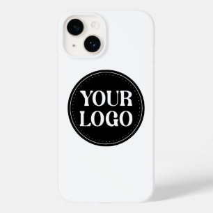Stilvolles Black QR Code Design   Elegant Brand Case-Mate iPhone 14 Hülle