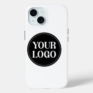 Stilvolles Black QR Code Design Elegant Brand Case-Mate iPhone Hülle