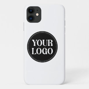 Stilvolles Black QR Code Design   Elegant Brand Case-Mate iPhone Hülle