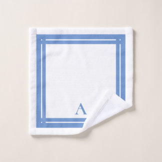 Stilvolles, blaues Personalisiertes Hotel Athletic Badhandtuch Set