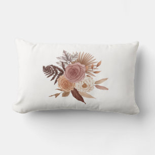 Stilvolles Blumen-Design-Kissen für Wohnzimmer Lendenkissen