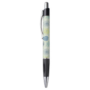 Stilvolles Blumenmuster mit niedlichen Blumen Kugelschreiber