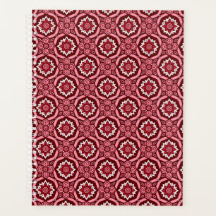 Stilvolles Boho Chic Floral Pattern Planer