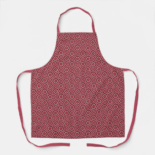 Stilvolles Boho Chic Floral Pattern Schürze