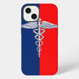 Stilvolles Caduceus Medizin Symbol Liga iPhone Hülle