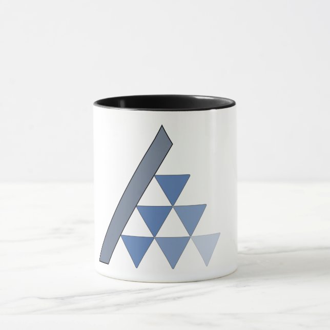 Stilvolles Design Tasse (Zentrum)