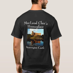 Stilvolles Dunvegan Castle - Scottish MacLeod Clan T-Shirt