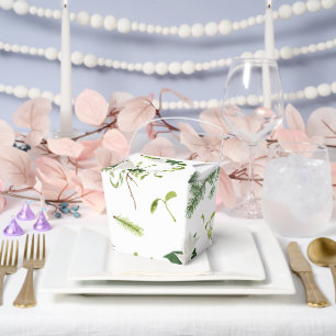 Stilvolles elegantes Blumenmuster Take Out Geschenkschachtel