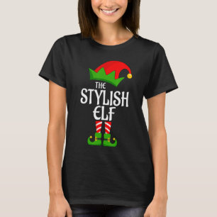Stilvolles Elf Matching Family Group Weihnachtsfes T-Shirt