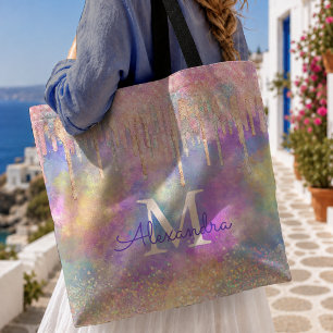 Stilvolles, farbenfrohes Einhorn tropft Glitter Mo
