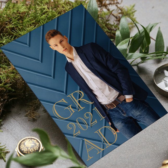 Stilvolles Foto Datum Abschluss Einladung (Von Creator hochgeladen)