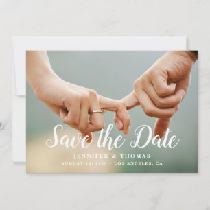 Stilvolles Foto Save the Date