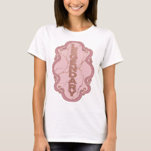 Stilvolles Gold LEGENDÄRES Modernes Design T-Shirt