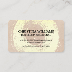 Stilvolles Gold Textur Visitenkarte