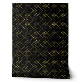 Stilvolles goldenes geometrisches Box-Design Schwa Tapete