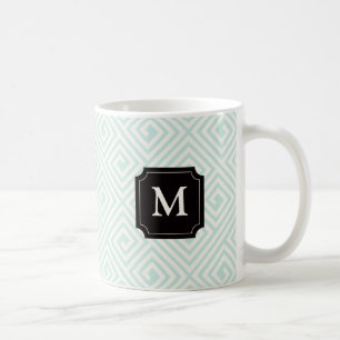 Stilvolles Griechisches Schlüssel-Muster Klassisch Tasse