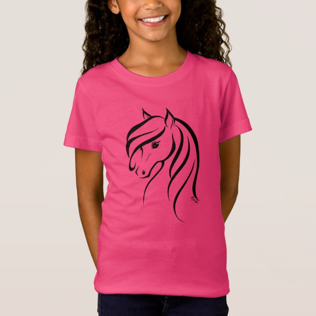 Stilvolles Handgezeichnetes Shirt (Vorderseite)