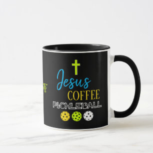 Stilvolles JESUS Coffee Pickleball Tasse