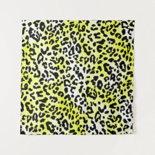 Stilvolles Kleidungsdesign mit Leopardenhaut-Mante Wandteppich