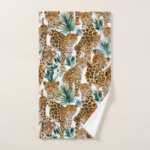 Stilvolles Leopard Drucktuch - Fett & Chic Design