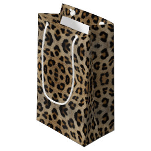 Stilvolles Leoparden-Gepard-Fell-Tierdruck-Muster Kleine Geschenktüte