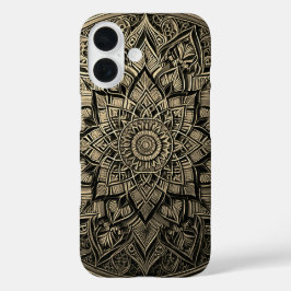 Stilvolles Mandala-Handyhülle für einen anspruchsv iPhone 16 Hülle